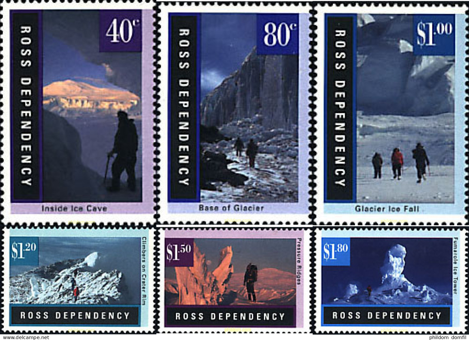 53231 MNH NUEVA ZELANDA. Dependencia Ross 1996 PAISAJES - Nuevos