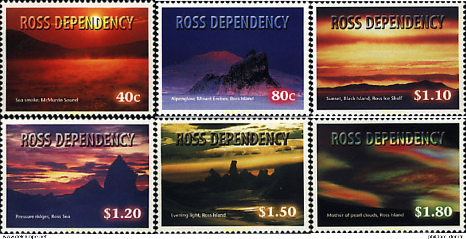 60937 MNH NUEVA ZELANDA. Dependencia Ross 1999 NATURALEZA - Nuovi