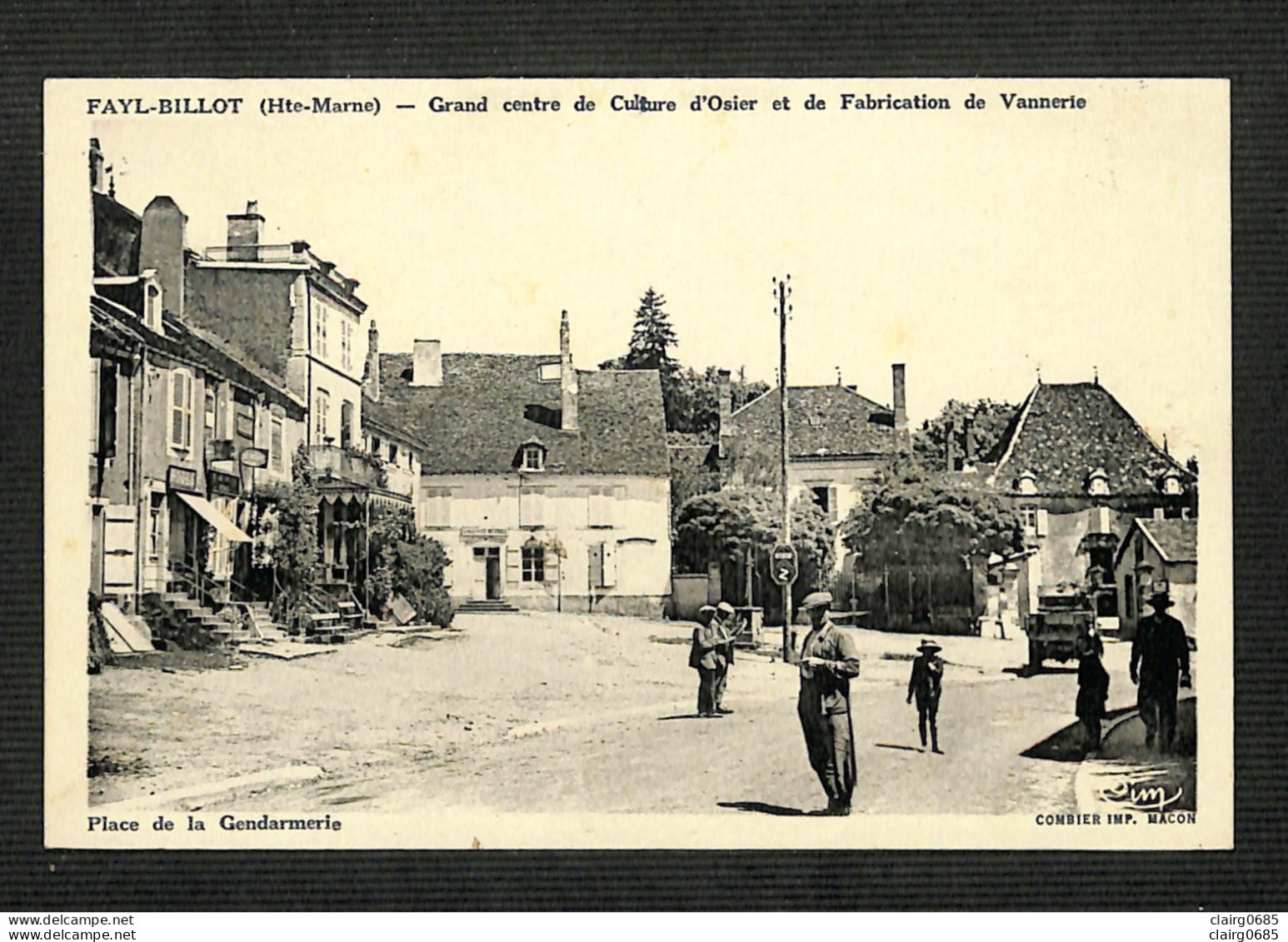 52 - FAYL-BILLOT - Place De La Gendarmerie  - Fayl-Billot