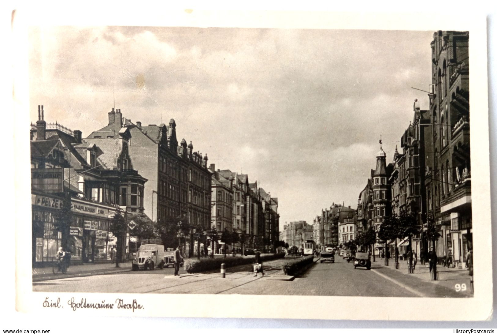 Kiel, Holtenauer Straße, Atos, Lastwagen, Ca. 1940 - Kiel