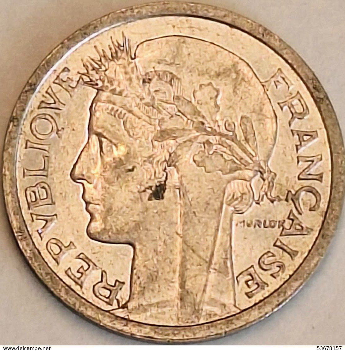 France - Franc 1957, KM# 885a.1 (#4087) - 1 Franc