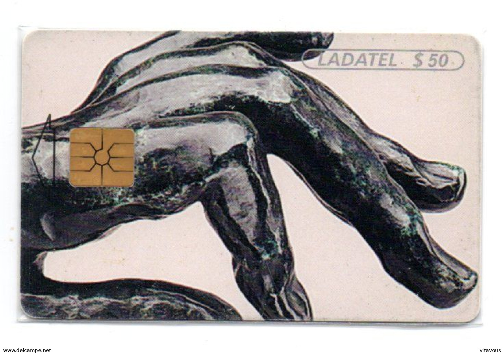 Main Sculpteur Auguste RODIN (1840-1917) Télécarte  MEXIQUE Phonecard (K 136) - Mexique