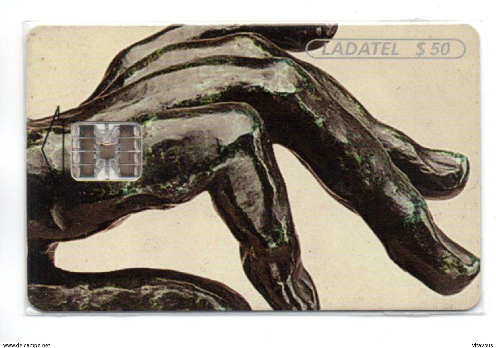 Main Sculpteur Auguste RODIN (1840-1917) Télécarte  MEXIQUE Phonecard (K 141) - Messico