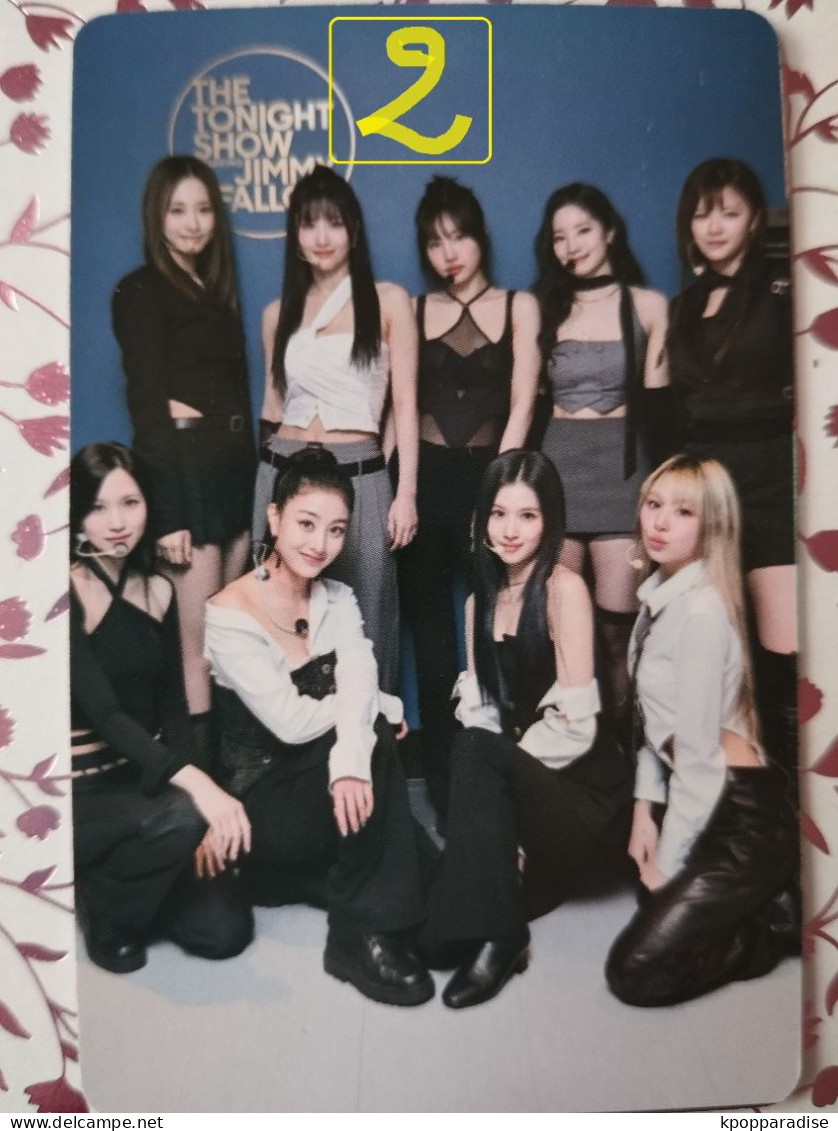 Photocard K POP Au Choix  TWICE Hare Hare Japan 10th Single - Other Products