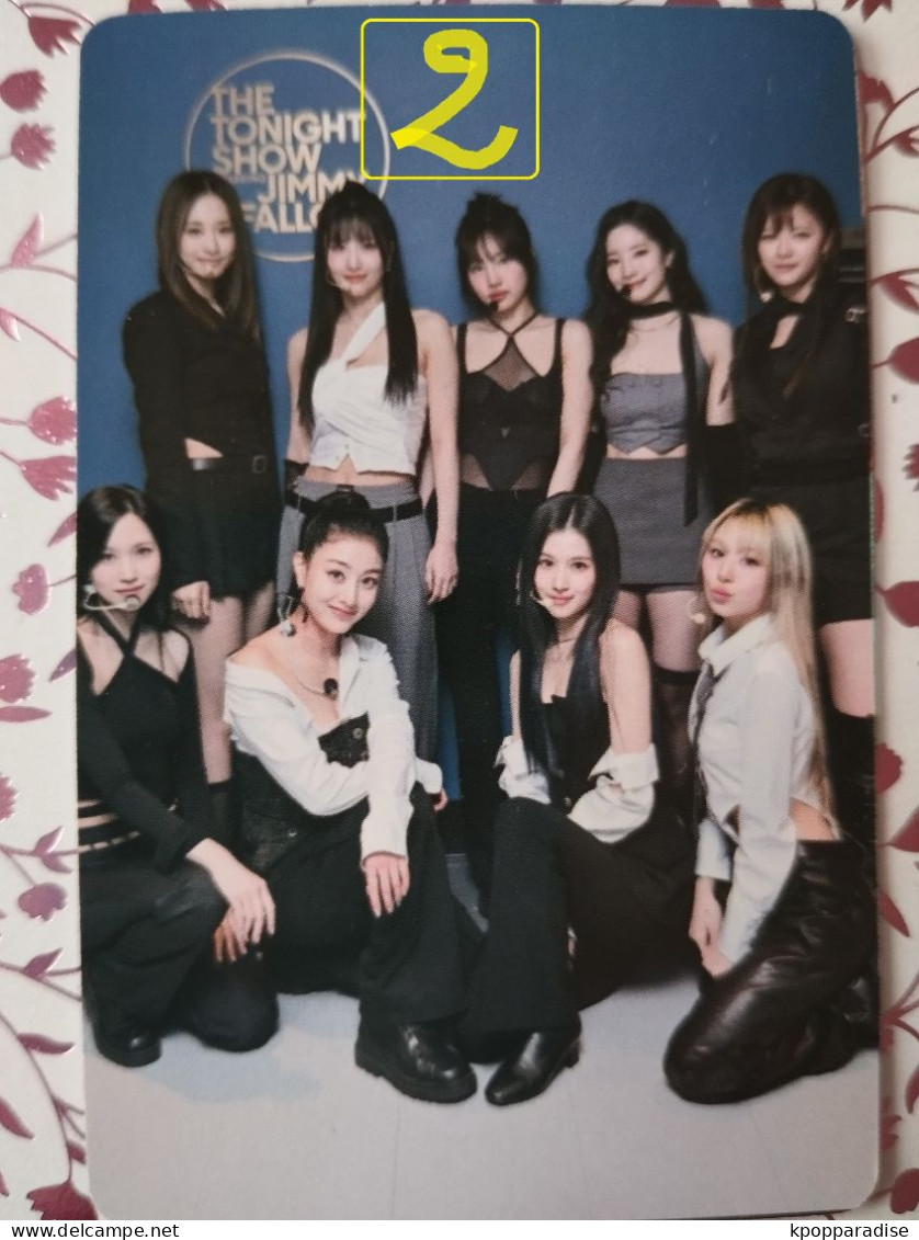 Photocard K POP Au Choix  TWICE Hare Hare Japan 10th Single - Objets Dérivés