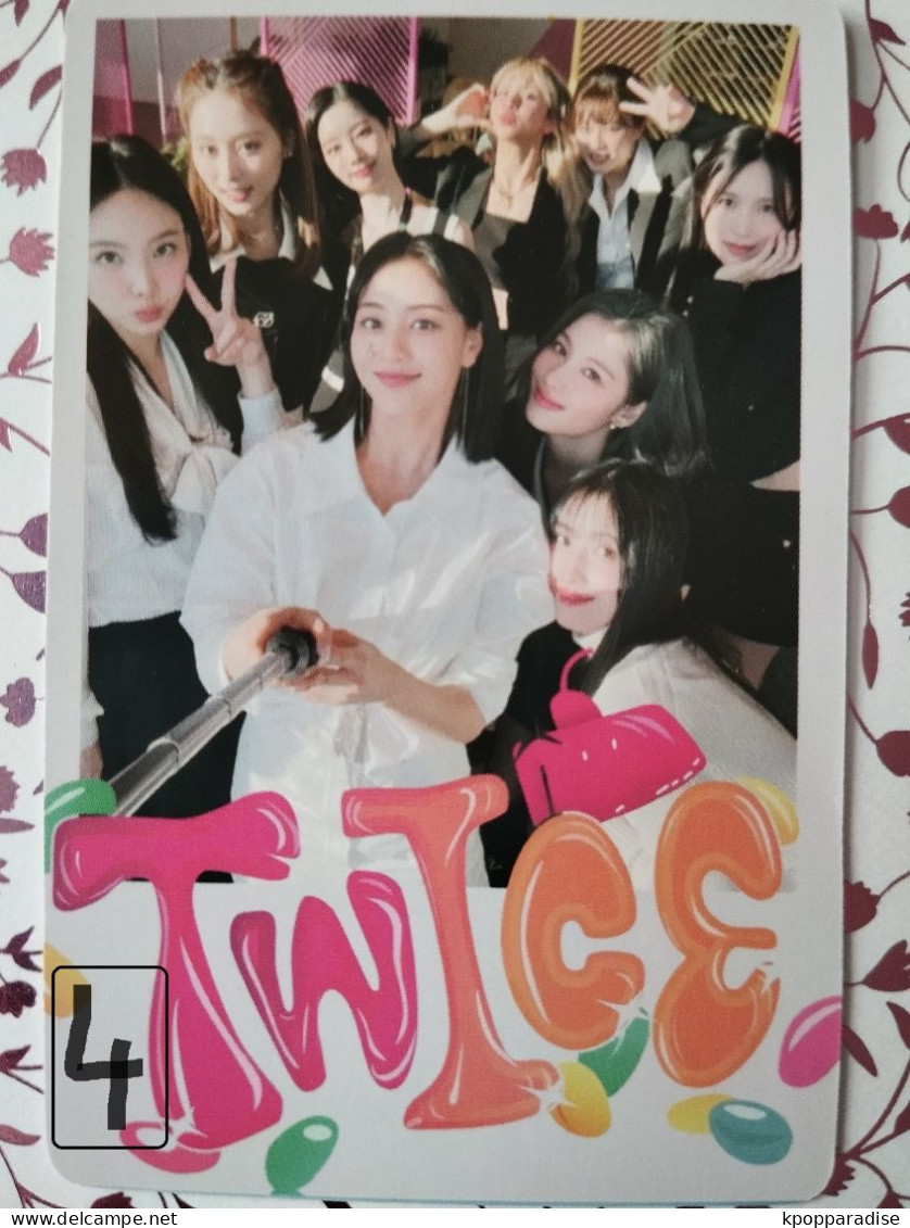 Photocard K POP Au Choix  TWICE Hare Hare Japan 10th Single - Objetos Derivados