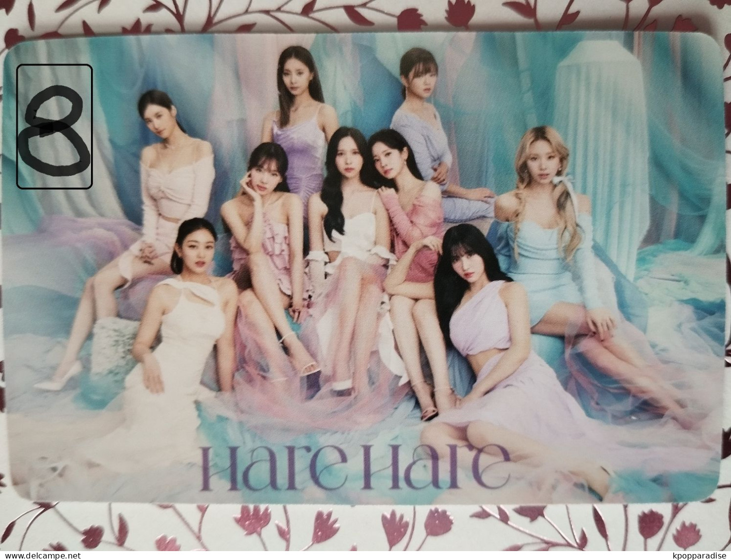 Photocard K POP au choix  TWICE Hare hare Japan 10th single
