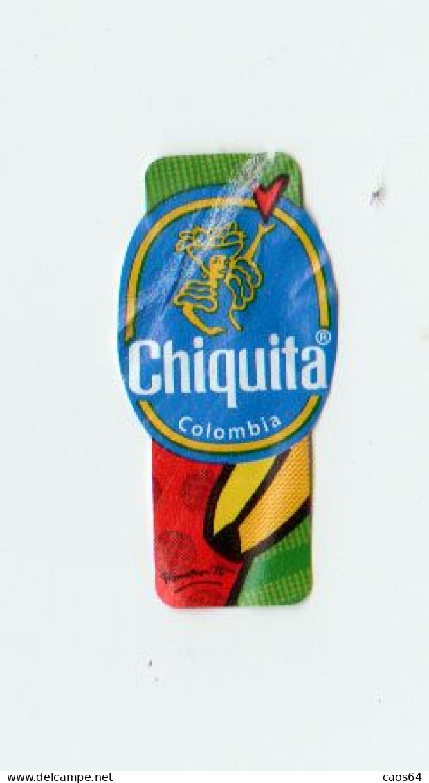 Chiquita  Etichetta  Usata Colombia - Fruit En Groenten