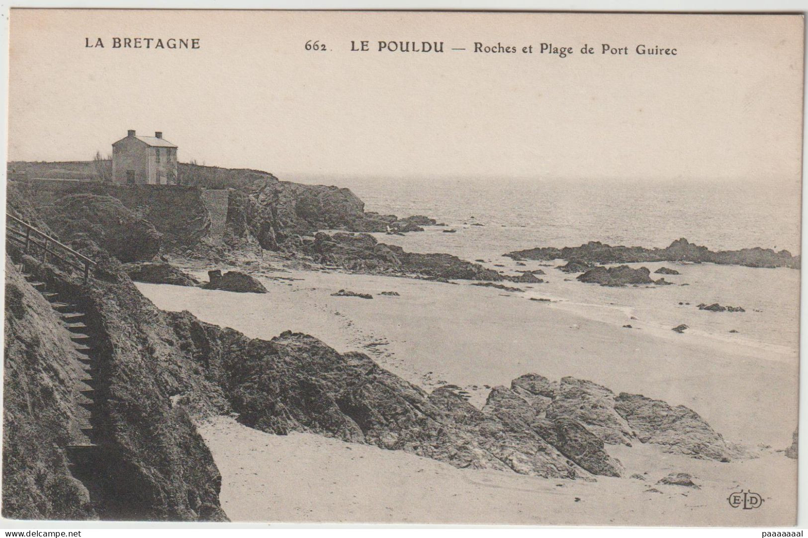 LE POULDU  ROCHES ET PLAGE DE PORT GUIREC - Le Pouldu