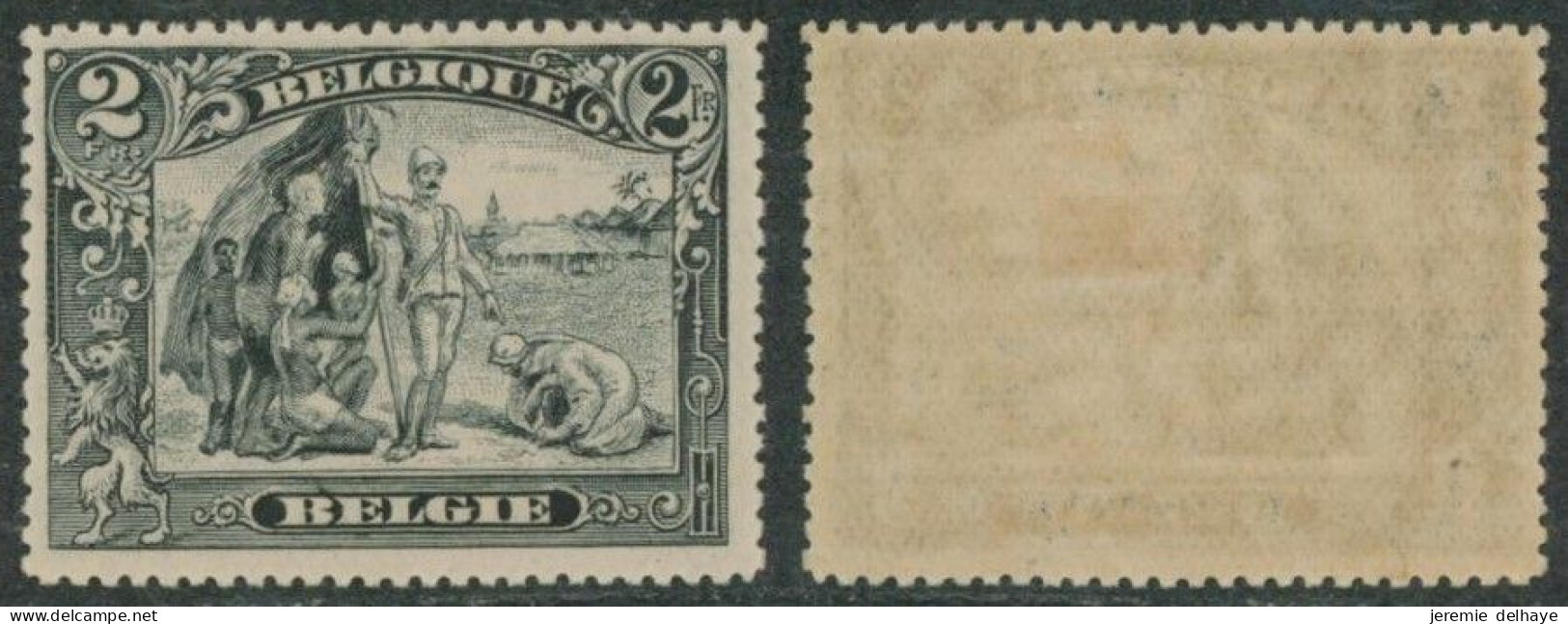 Albert I - N°146b Gris Pâle Dit Nègre Blanc** Neuf Sans Charnières (MNH) - 1915-1920 Albert I