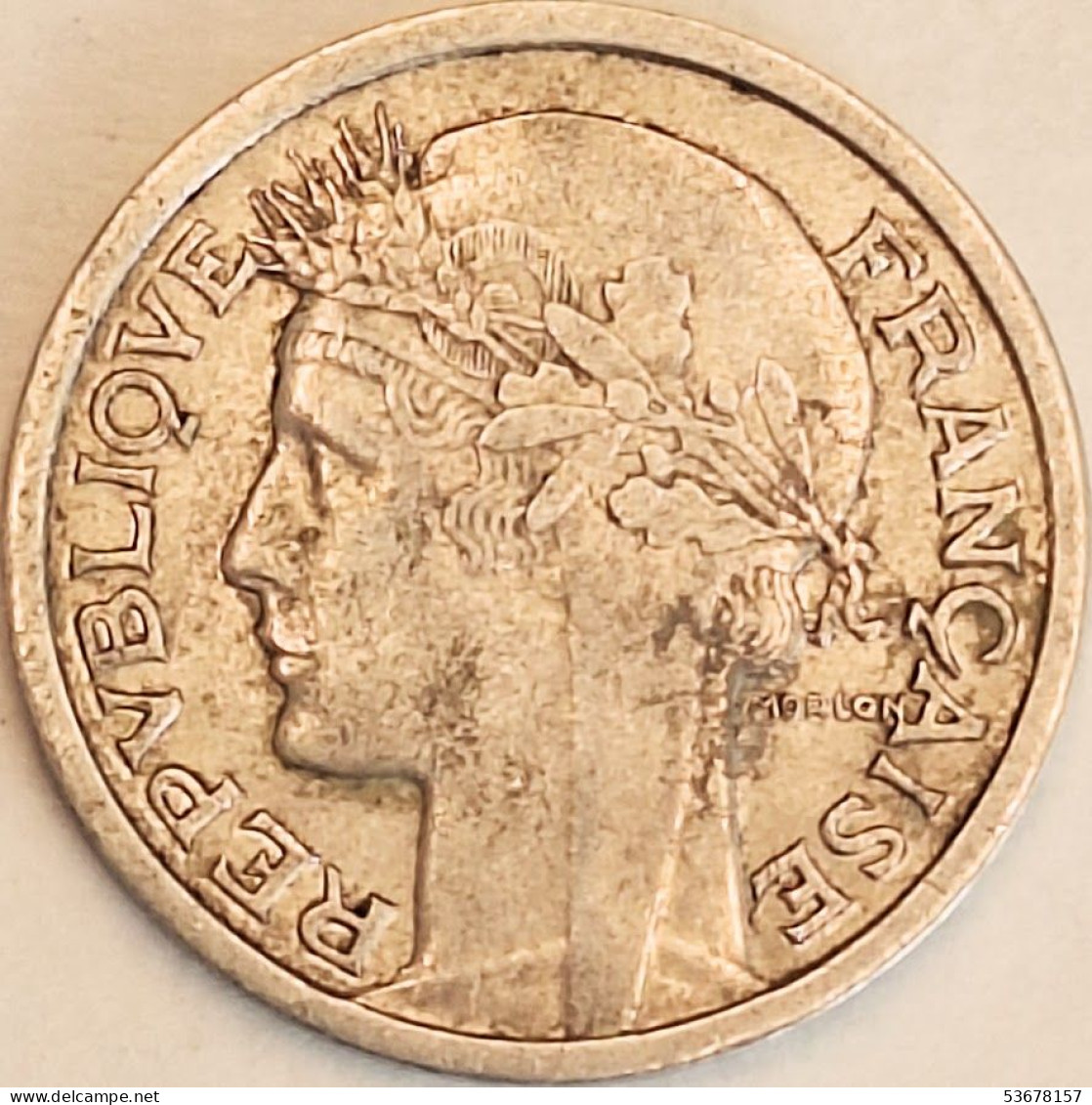 France - Franc 1958, KM# 885a.1 (#4088) - 1 Franc