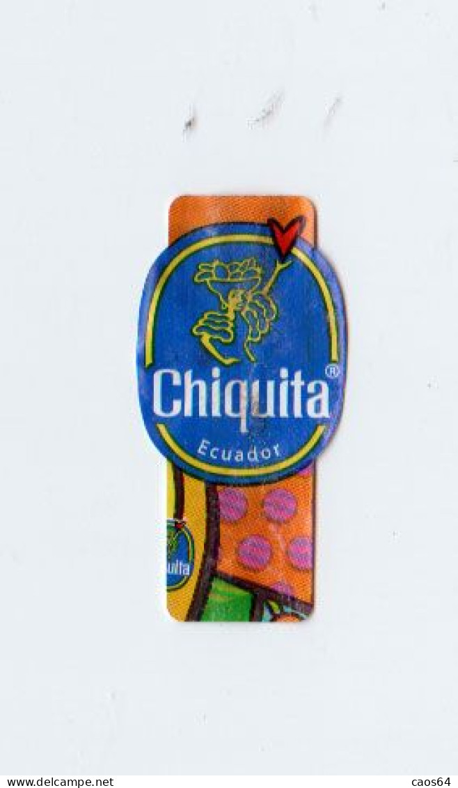 Chiquita  Etichetta  Usata Ecuador - Frutas Y Legumbres