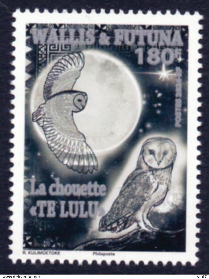 Wallis Et Futuna 2024 - Faune, La Chouette - 1 Val Neuf // Mnh - Unused Stamps