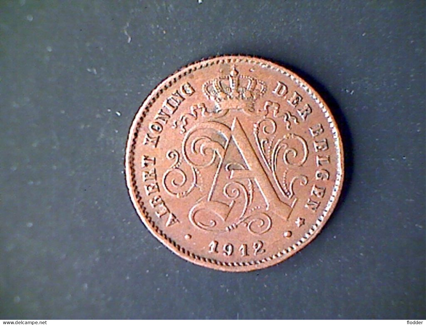 1 Centiem 1912, Eerste 1 Dubbel ! - 1 Centime