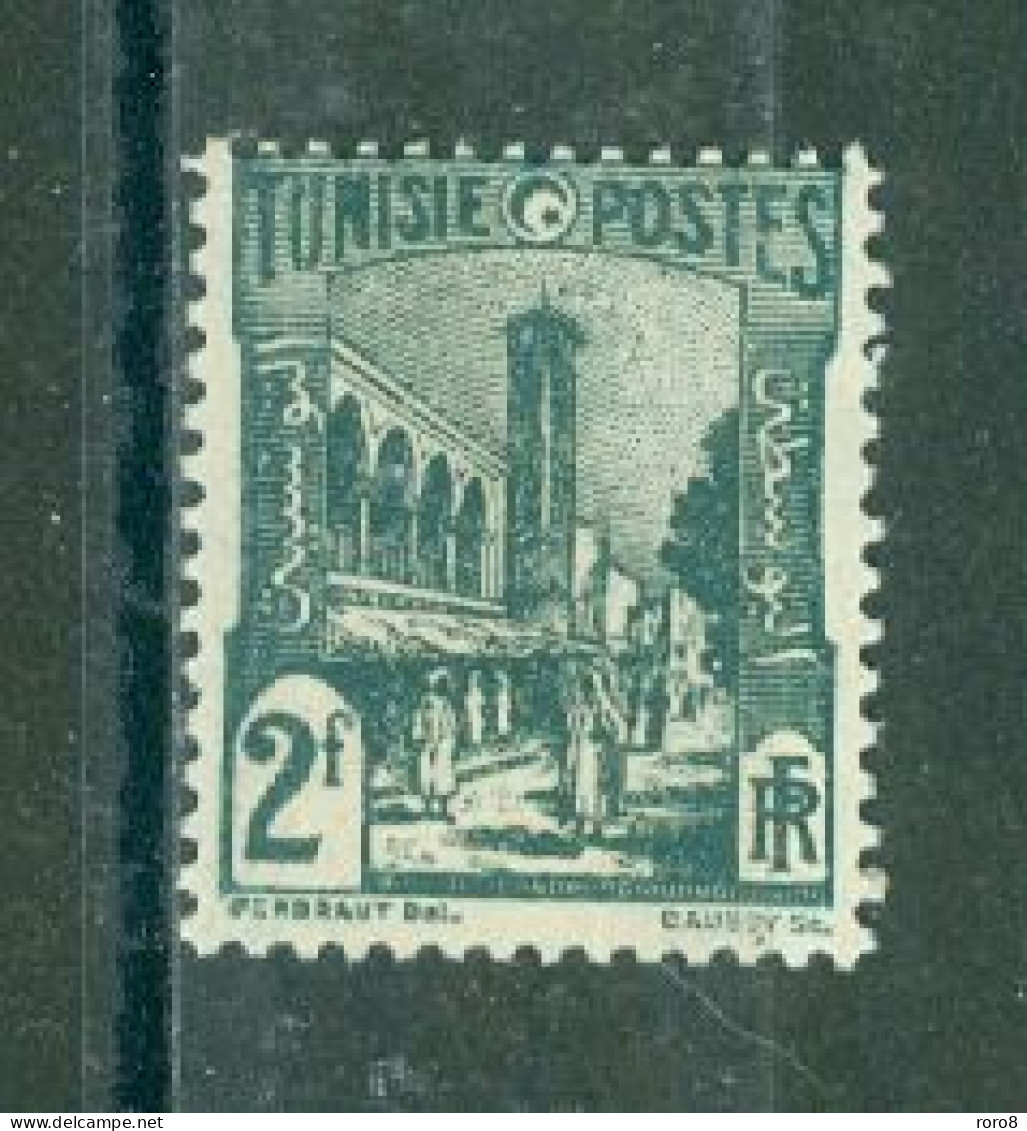 TUNISIE - N°281** MNH SCAN DU VERSO. Types De 1926-28. - Neufs