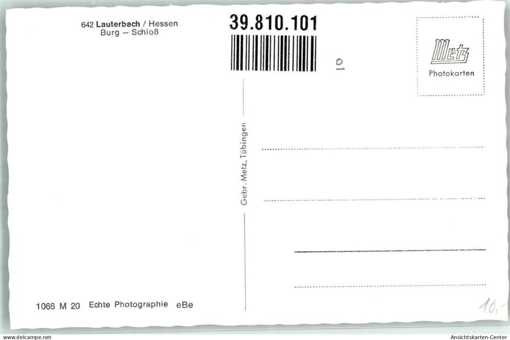 39810101 - Lauterbach Hessen - Lauterbach