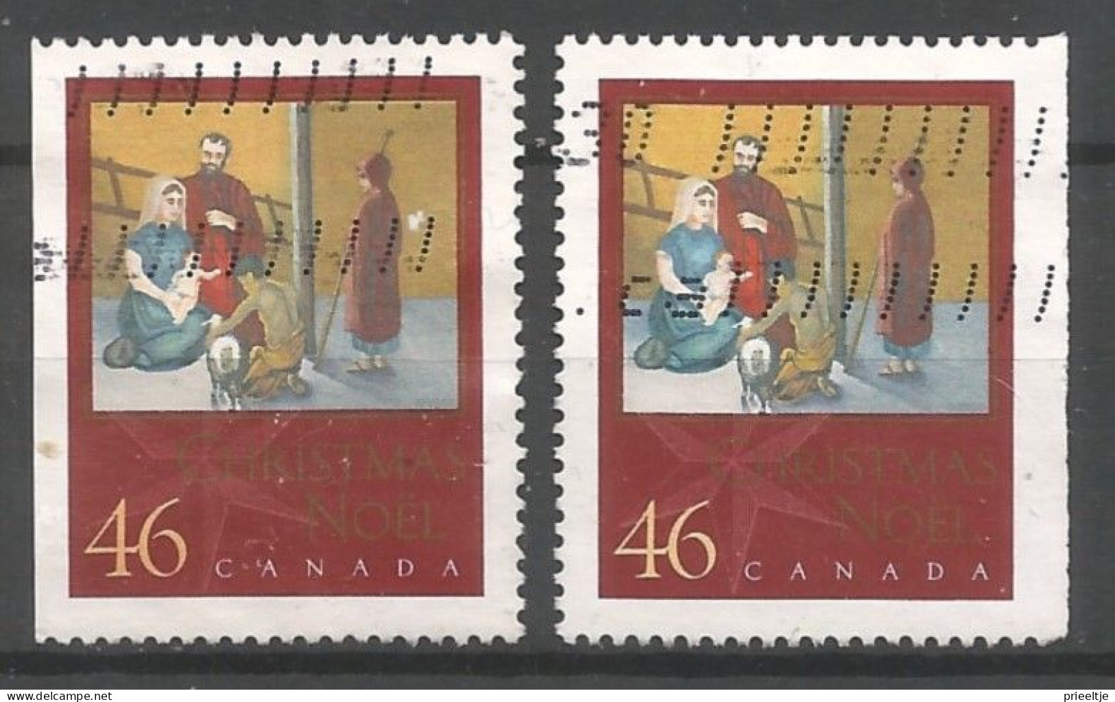 Canada 2000 Christmas Y.T. 1822a (0) - Usados