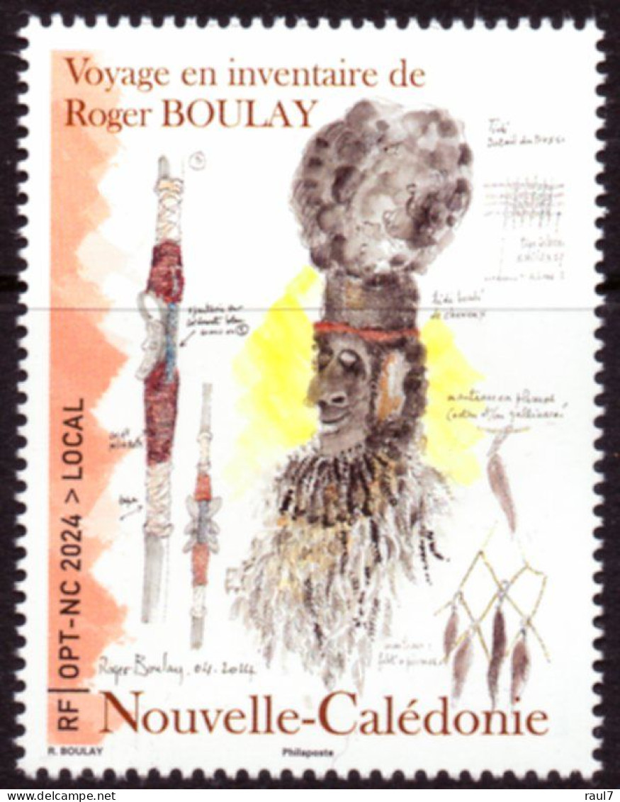 Nouvelle-Calédonie 2024 - Voyage En Inventaire De Roger BOULAY - 1 Val Neuf // Mnh - Unused Stamps