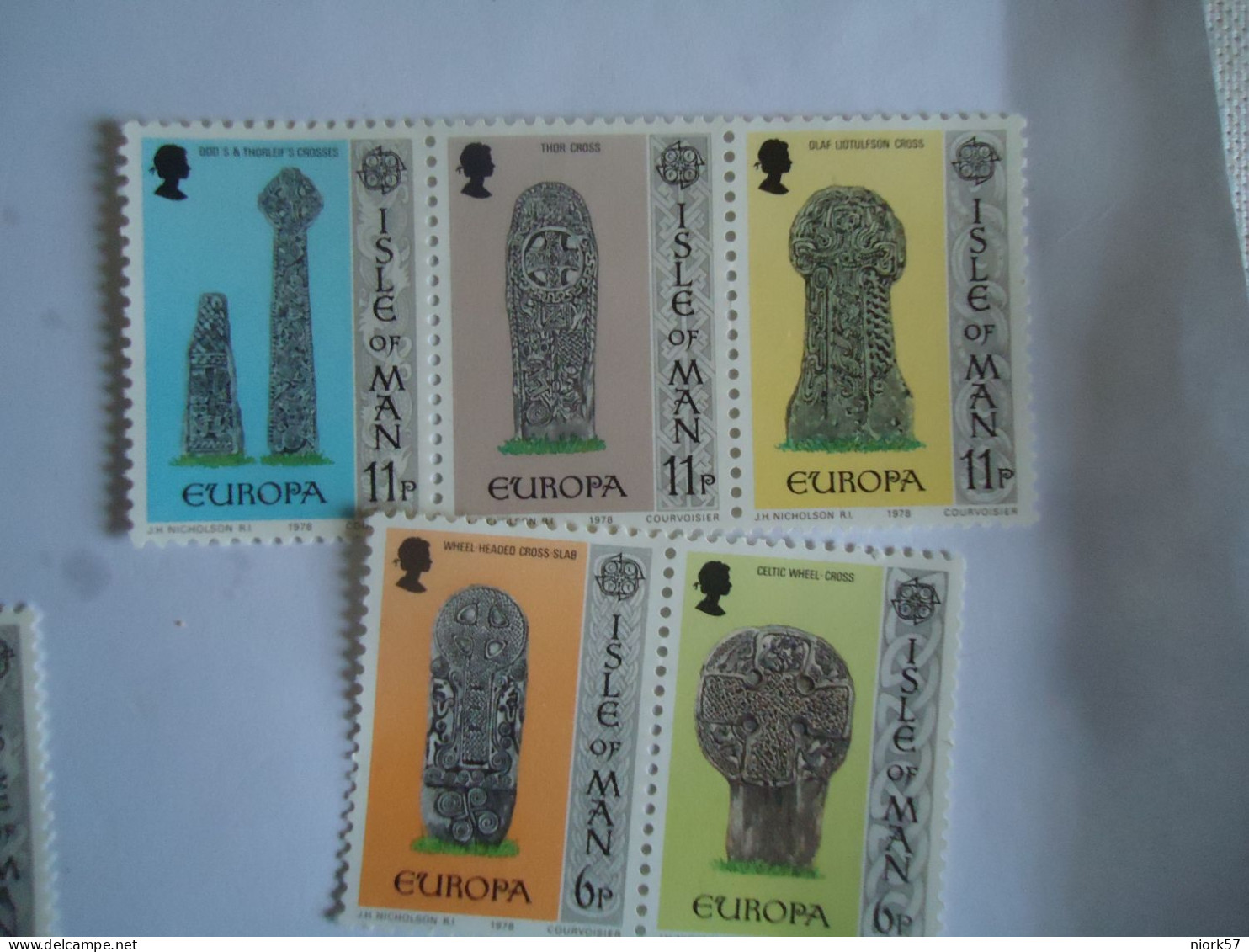 ISLE OF MAN   MNH SHORT 5 SET EUROPA 1978 - 1978