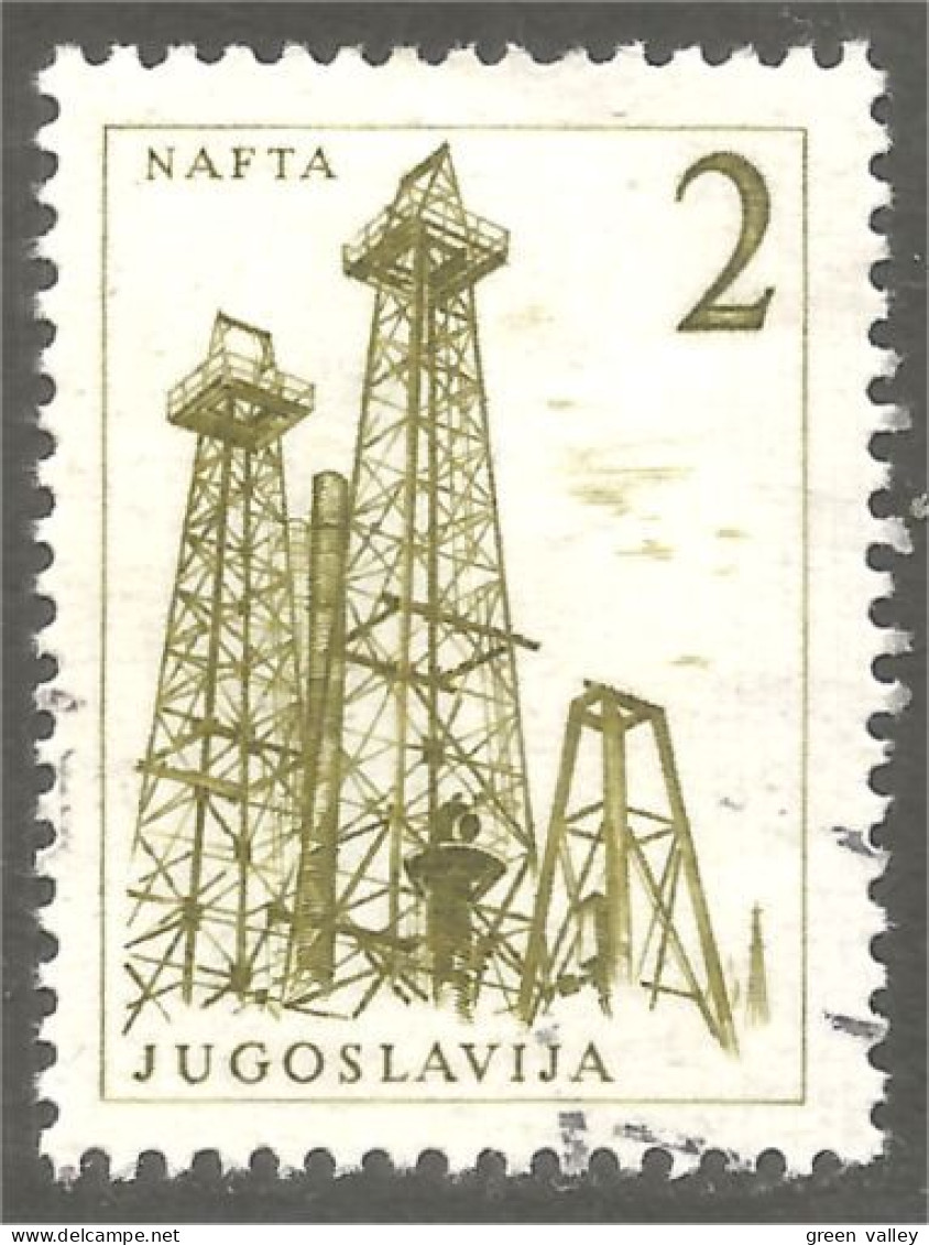 954 Yougoslavie Oil Production Petrole (YUG-400) - Erdöl