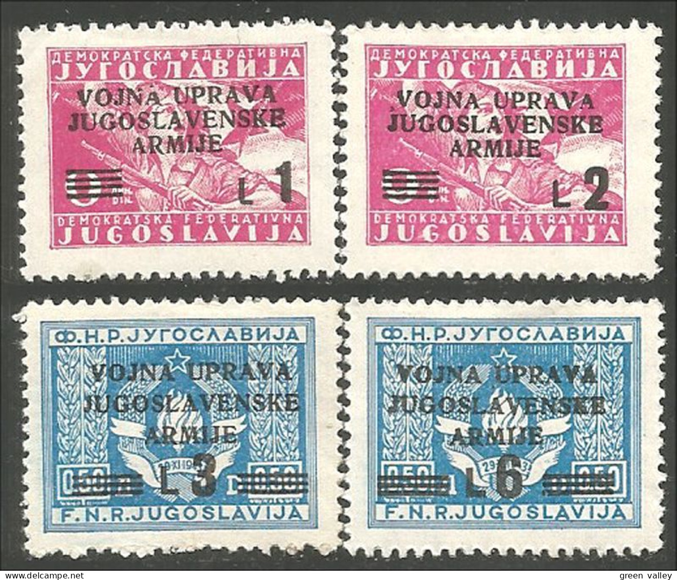 954 Yougoslavie Istria Slovenia 1947 MH * Neuf CH (YUG-334) - Altri & Non Classificati