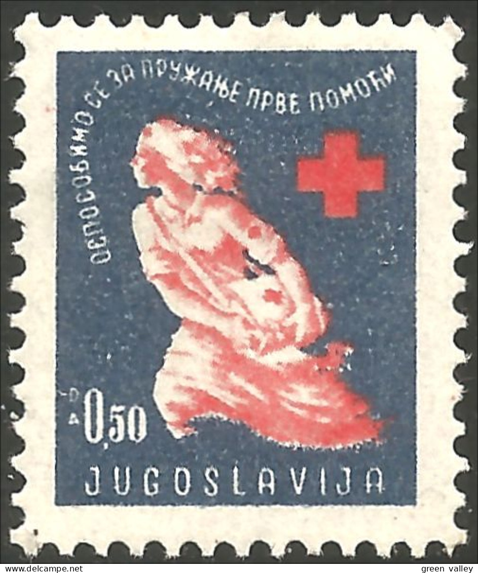 954 Yougoslavie 1958 Croix Rouge Red Cross Rotkreuze MNH ** Neuf SC (YUG-306) - Medicina