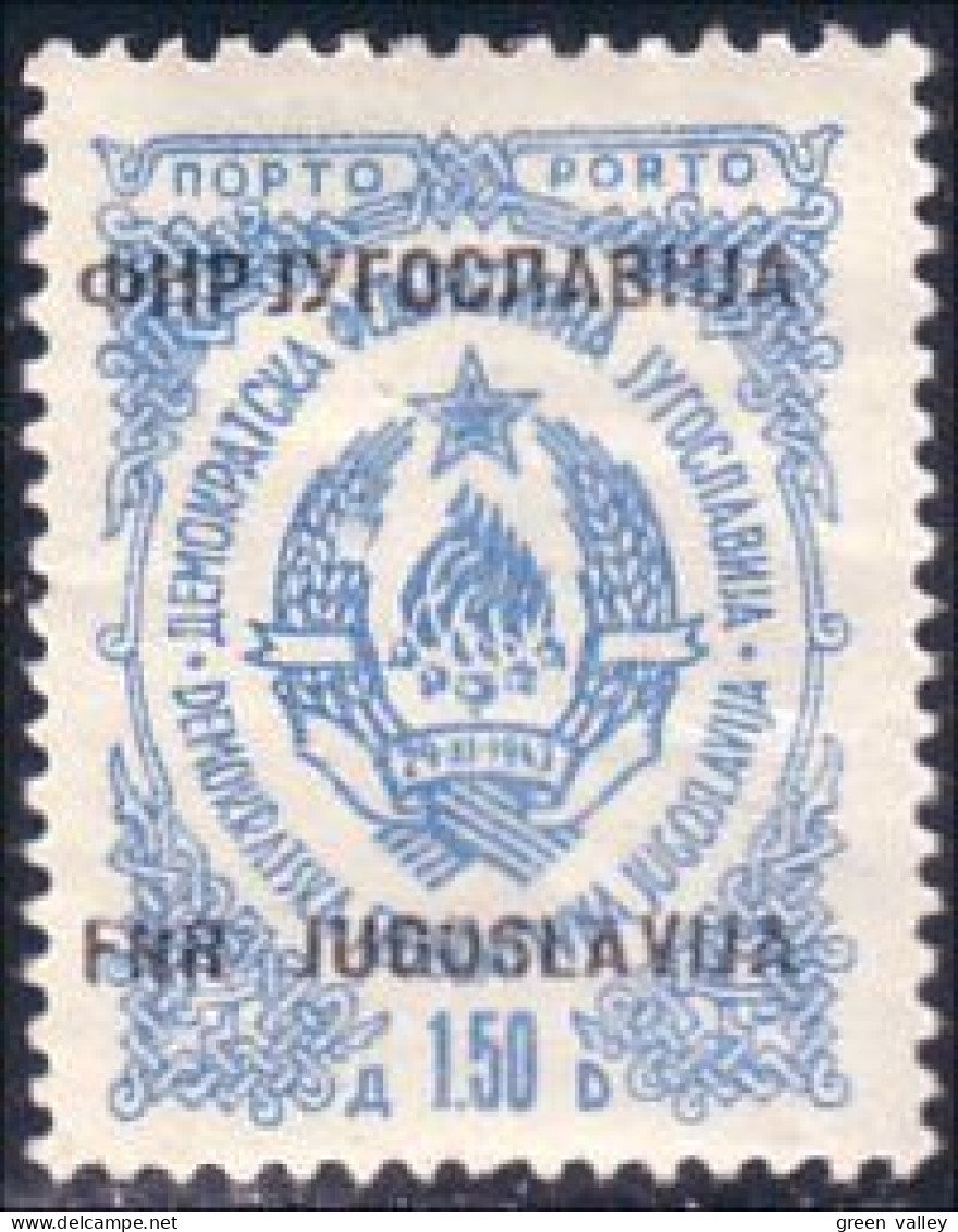 954 Yougoslavie Taxe Postage Due MH * Neuf CH (YUG-249) - Portomarken