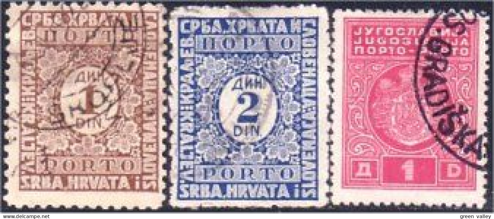 954 Yougoslavie Taxe Postage Due (YUG-239) - Portomarken