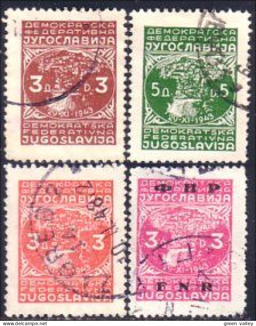 954 Yougoslavie Jajce (YUG-224) - Used Stamps