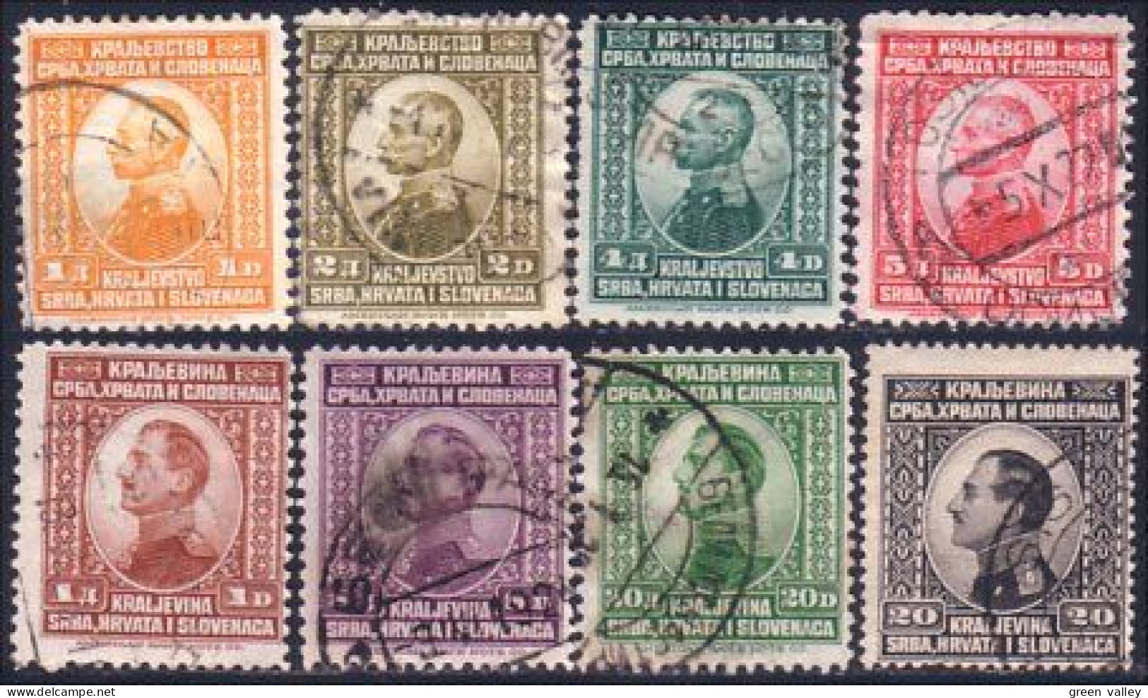 954 Yougoslavie King Peter I Roi Pierre I (YUG-209) - Used Stamps