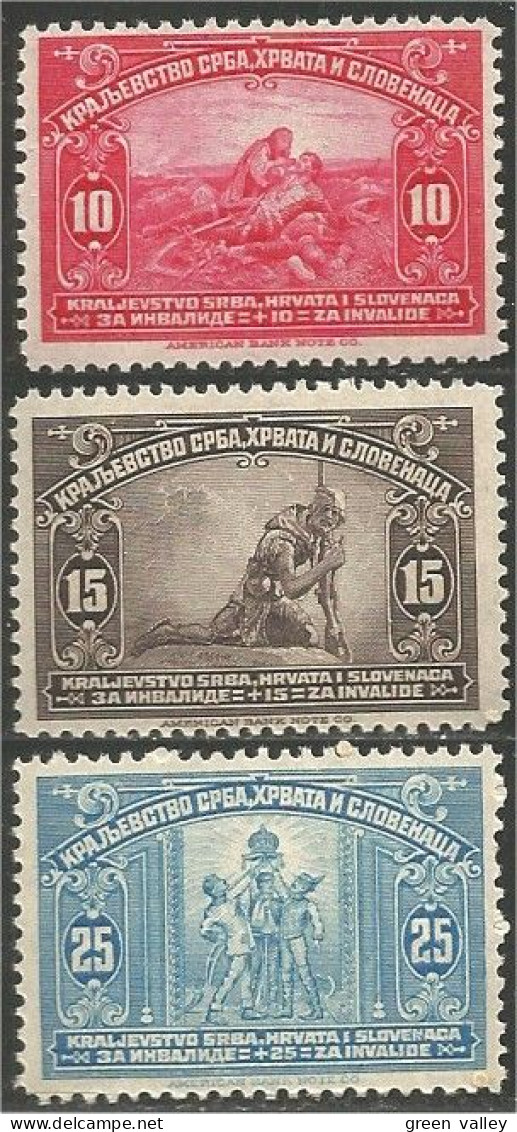 954 Yougoslavie Invalid Soldiers Soldats Blessés MNH ** Neuf SC (YUG-100) - Neufs