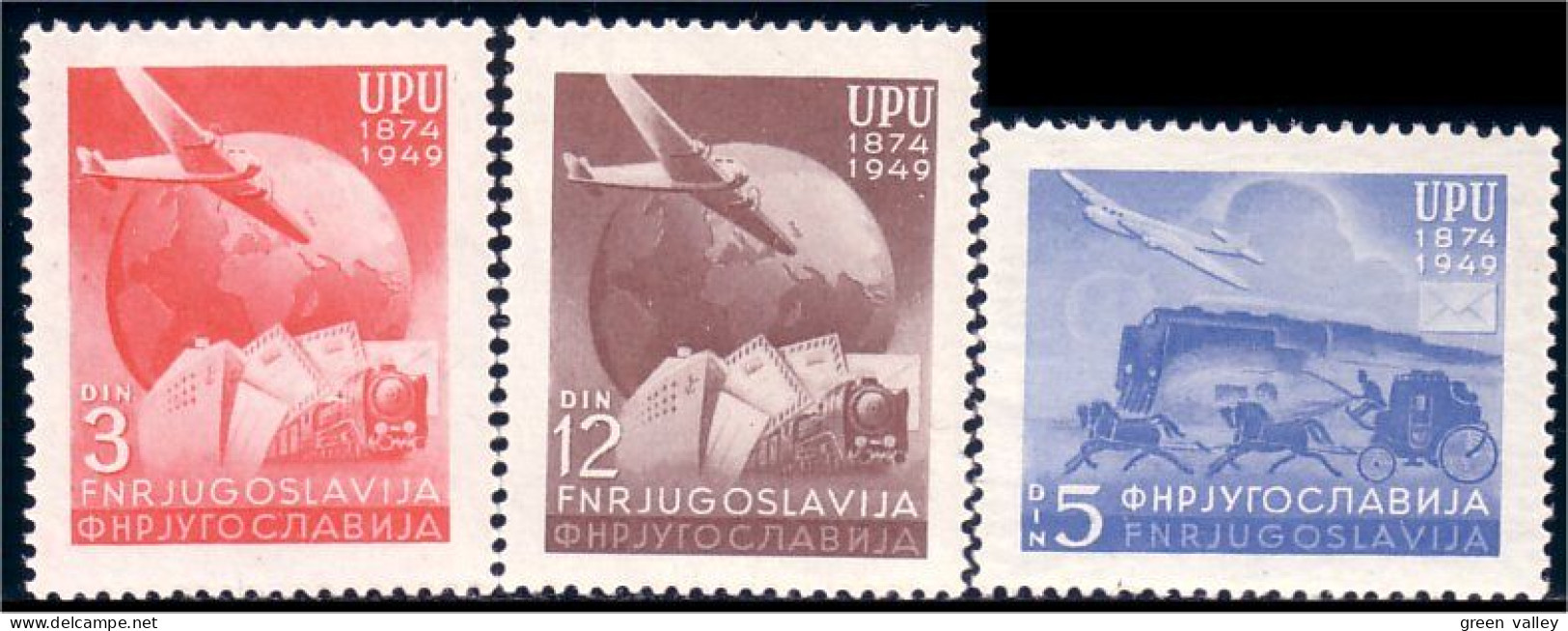 954 Yougoslavie UPU 1949 VLH Neuf Trace De Charnière (YUG-7) - U.P.U.