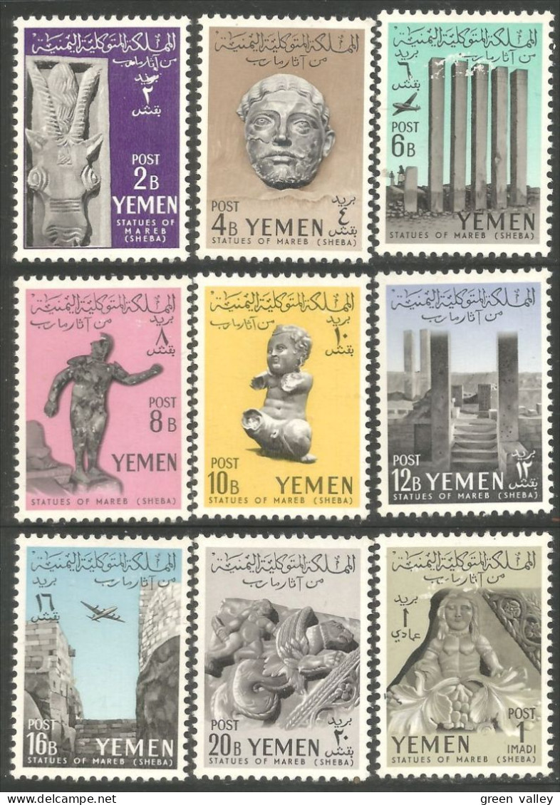 950 Yemen Monuments Statues Marib Mareb MNH ** Neuf SC (YEM-58) - Yemen