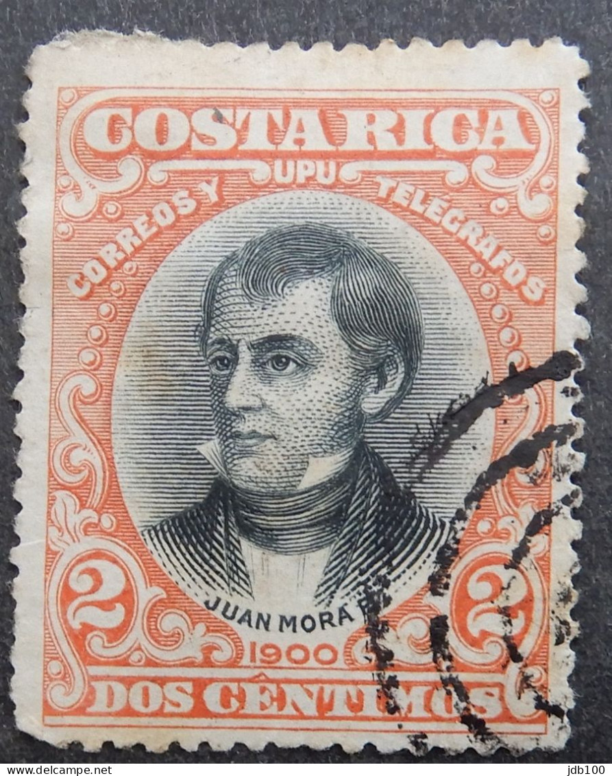 Costa Rica 1901 (1b) Local Motives & Famous People Juan Mora F. - Costa Rica