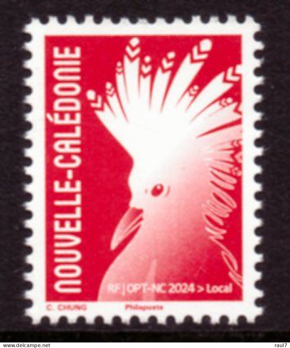 Nouvelle-Calédonie 2024 - Série Courante 2024, Le Cagou - 1 Val Neuf // Mnh - Unused Stamps