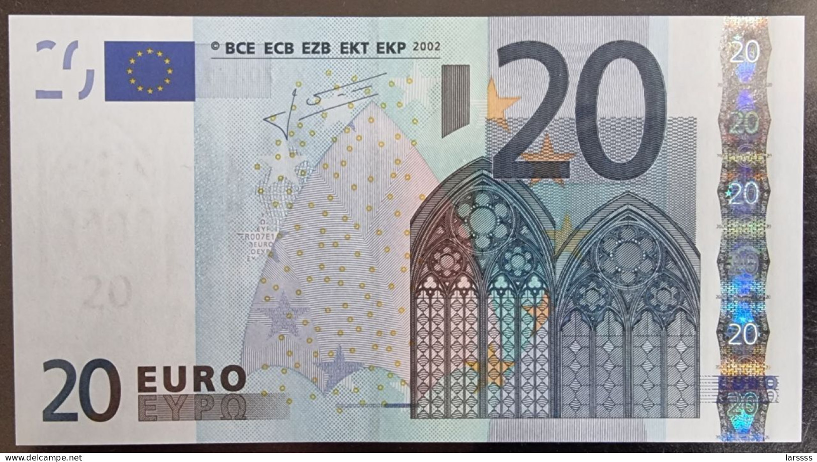 1 X 20€ Euro Trichet  R007E1 X27027112313 - UNC - 20 Euro