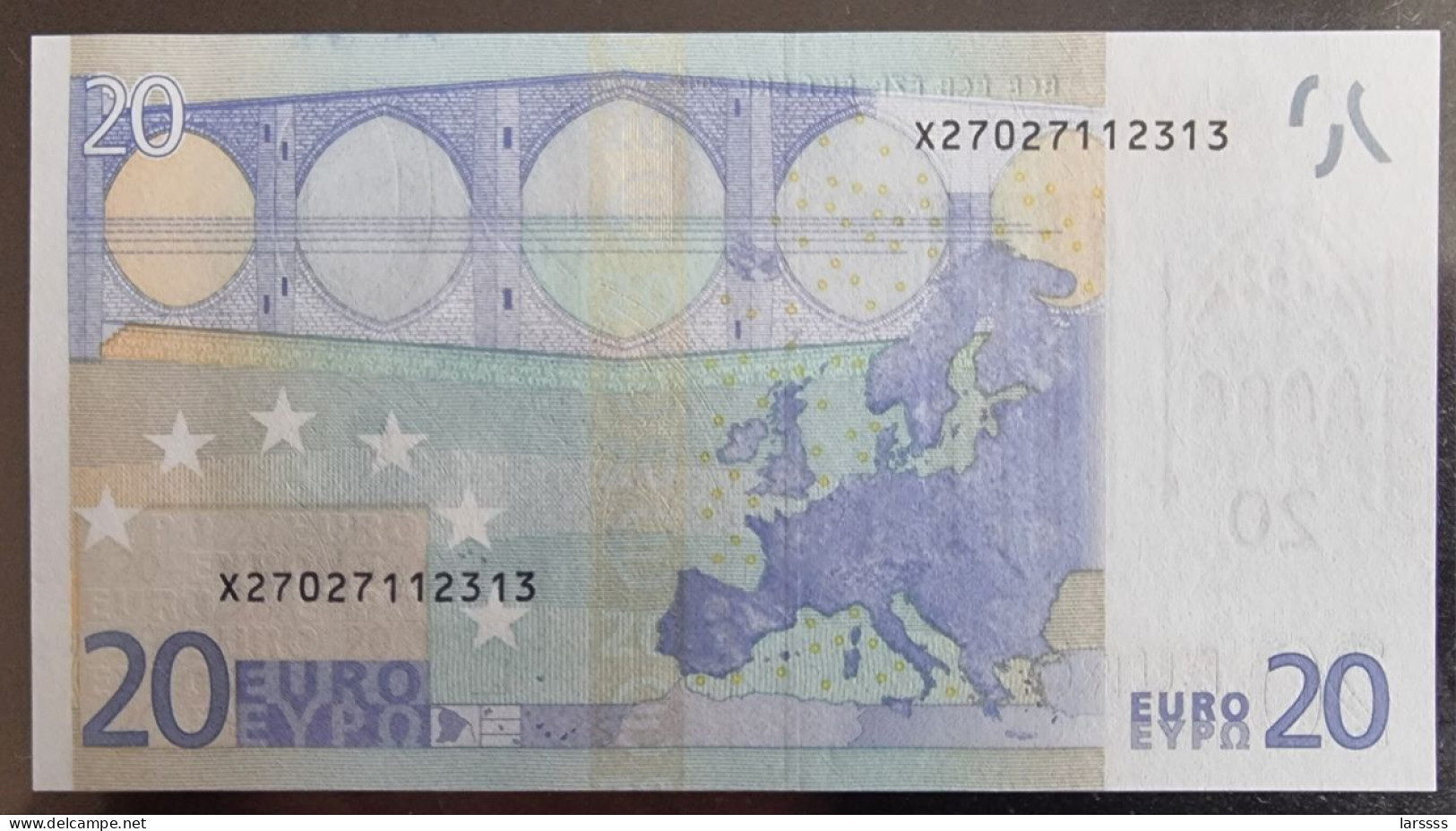 1 X 20€ Euro Trichet  R007E1 X27027112313 - UNC - 20 Euro