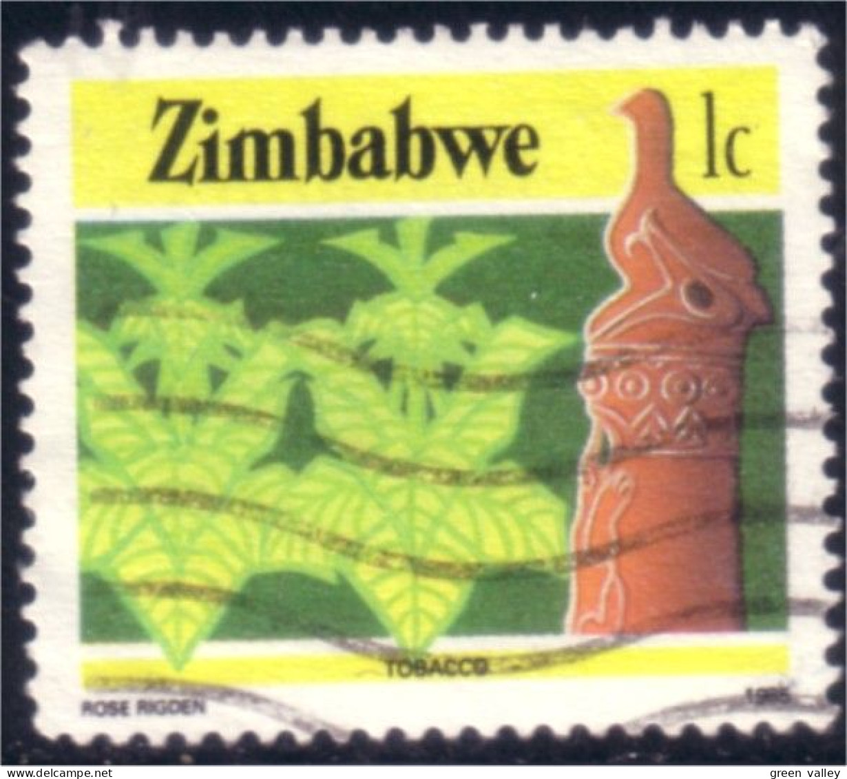 962 Zimbabwe Tabac Tobacco (ZIM-35) - Tabaco