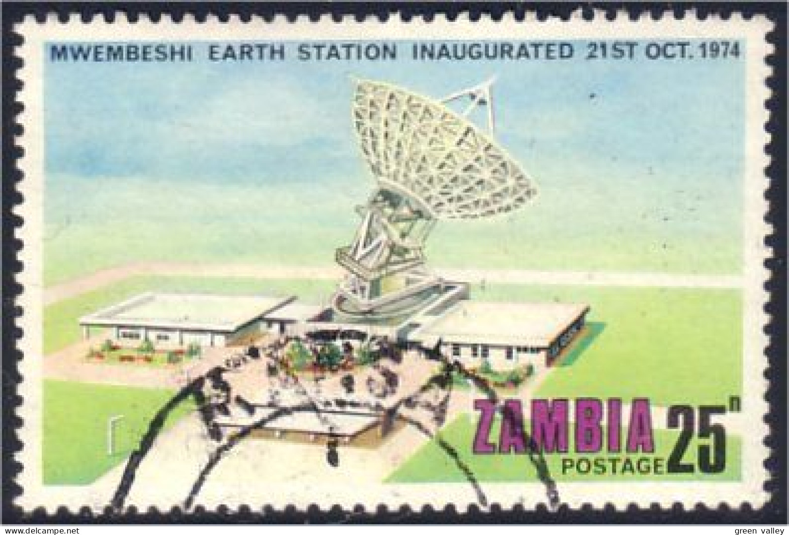 958 Zambia Radar Station VF TB (ZAM-42) - Zambie (1965-...)