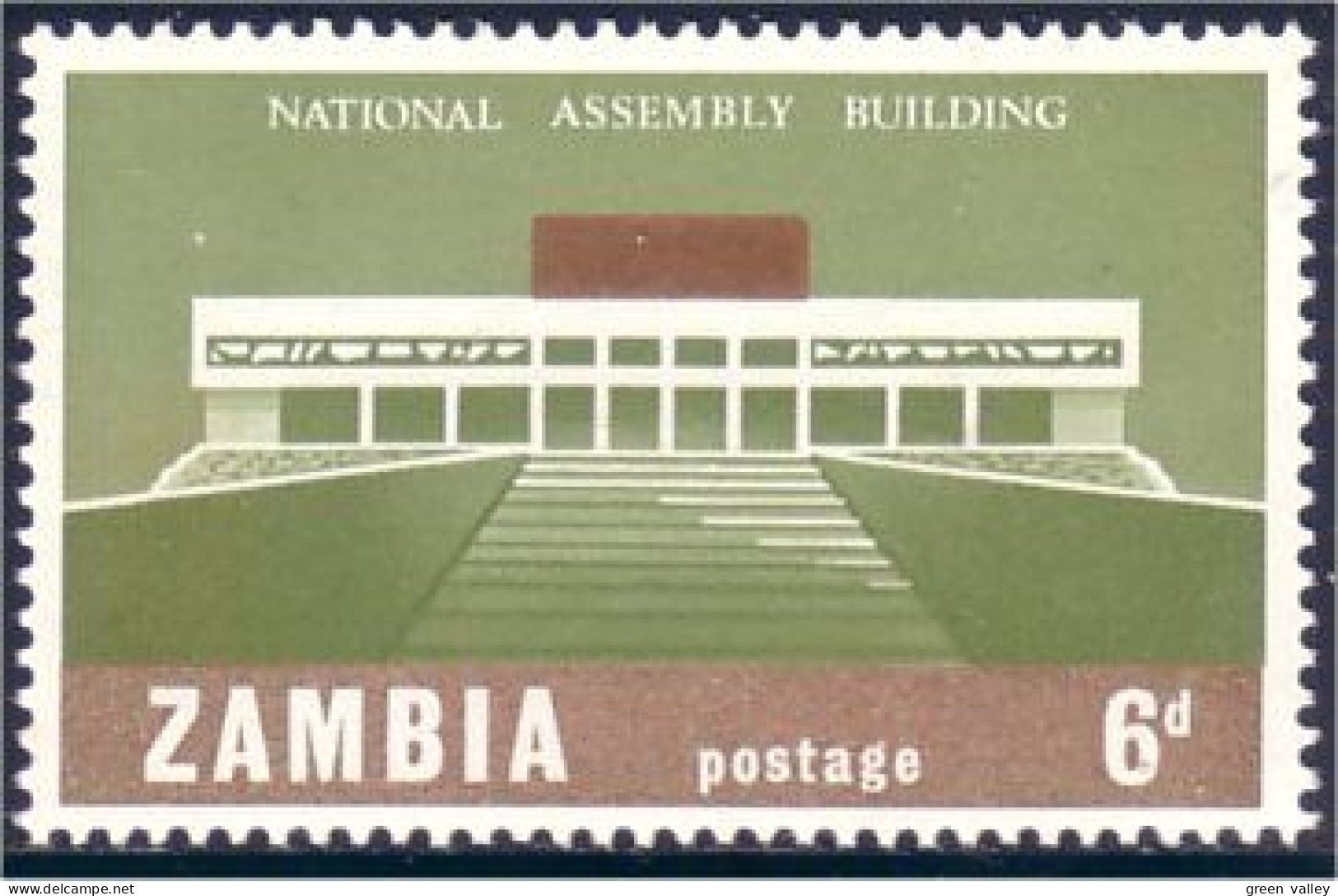 958 Zambia Assemblee Assembly MNH ** Neuf SC (ZAM-29) - Zambia (1965-...)