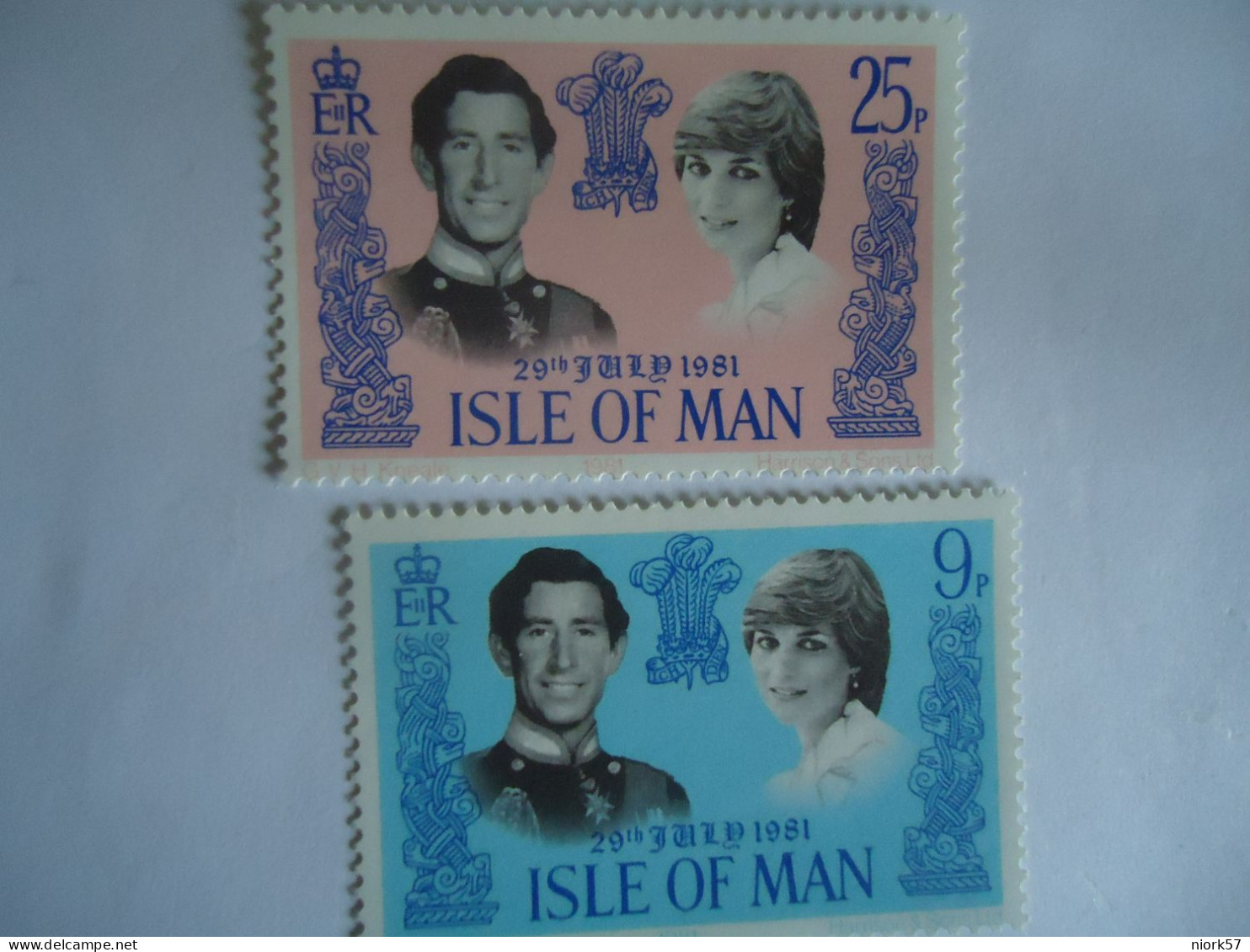 ISLE OF MAN   MNH  STAMPS KING   QUEEN DIANA  1981 - Man (Ile De)