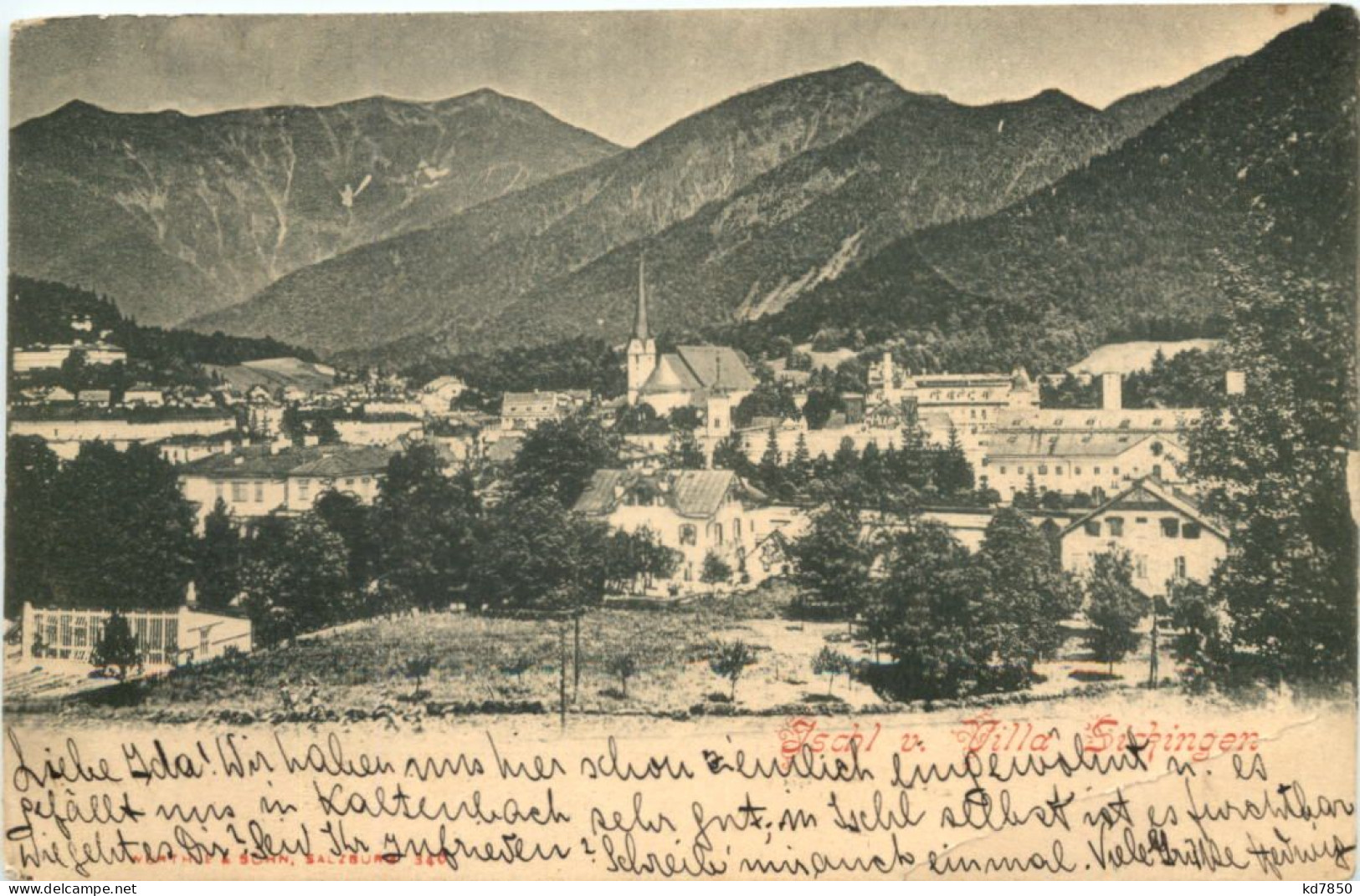 Ischl V. Villa Sickingen - Gmunden