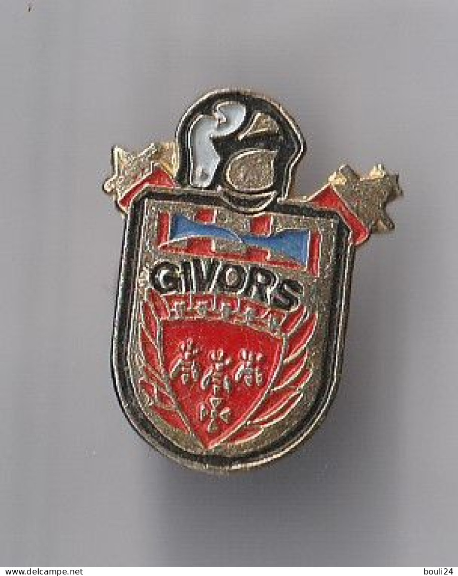 PIN'S THEME POMPIERS DE GIVORS  DANS LE RHONE - Firemen