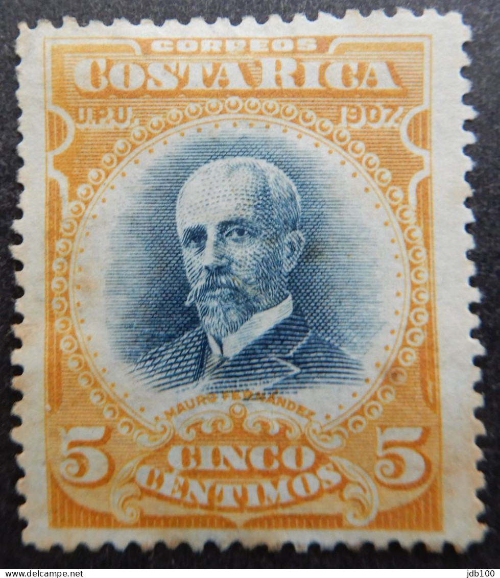 Costa Rica 1907 (3) Mauro Fernandez - Costa Rica