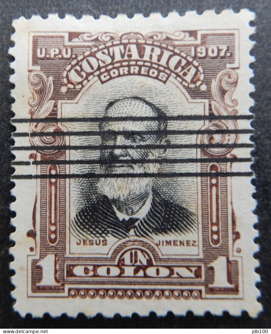 Costa Rica 1907 (4) Jesus Jimenez - Costa Rica