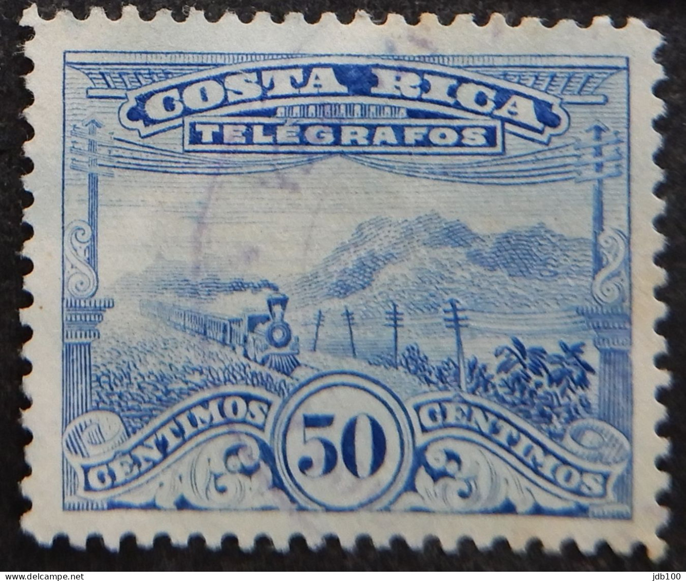 Costa Rica 1909 1910 (1) Juan Santa Maria - Costa Rica