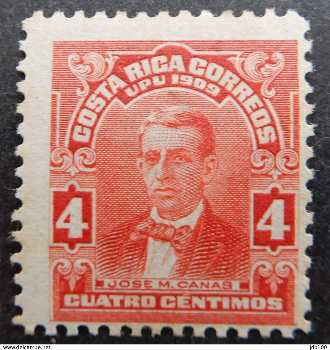 Costa Rica 1909 1910 (3) Jose M. Canas - Costa Rica