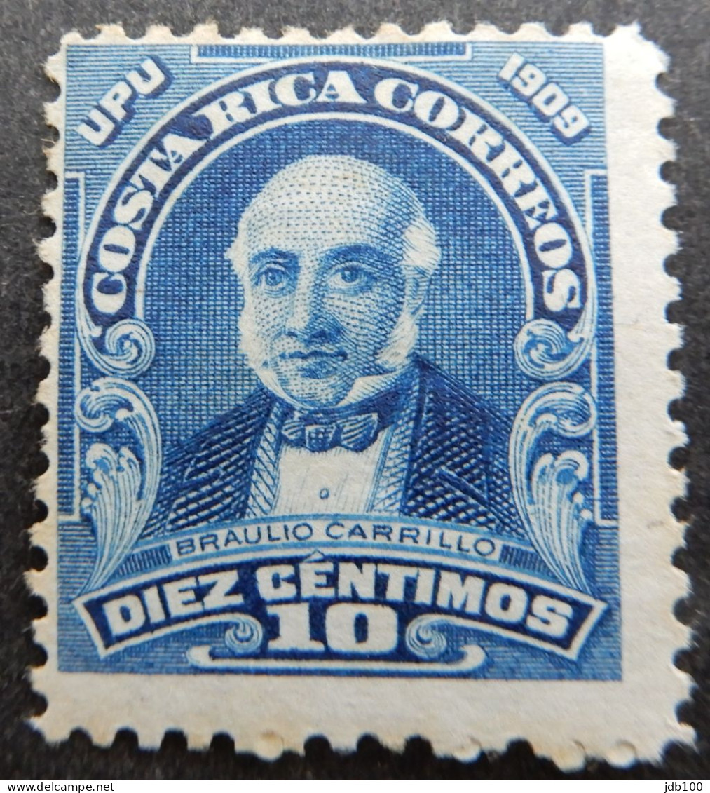 Costa Rica 1909 1910 (5) Braulio Carrillo - Costa Rica