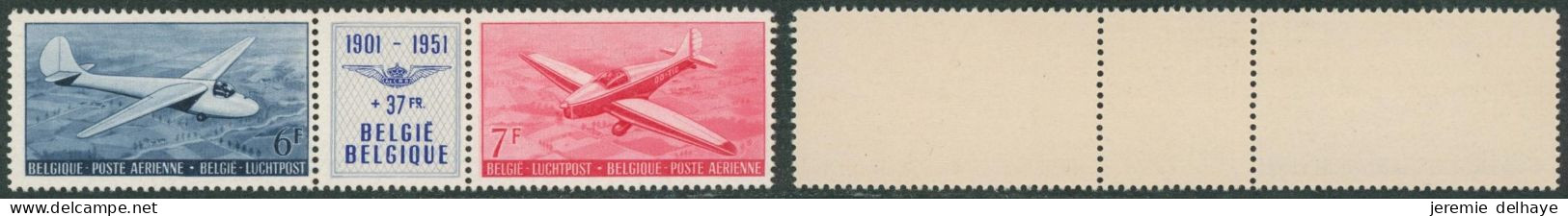 Poste Aérienne - PA26/27 (triptyque)** Neuf Sans Charnières (MNH) - Ungebraucht