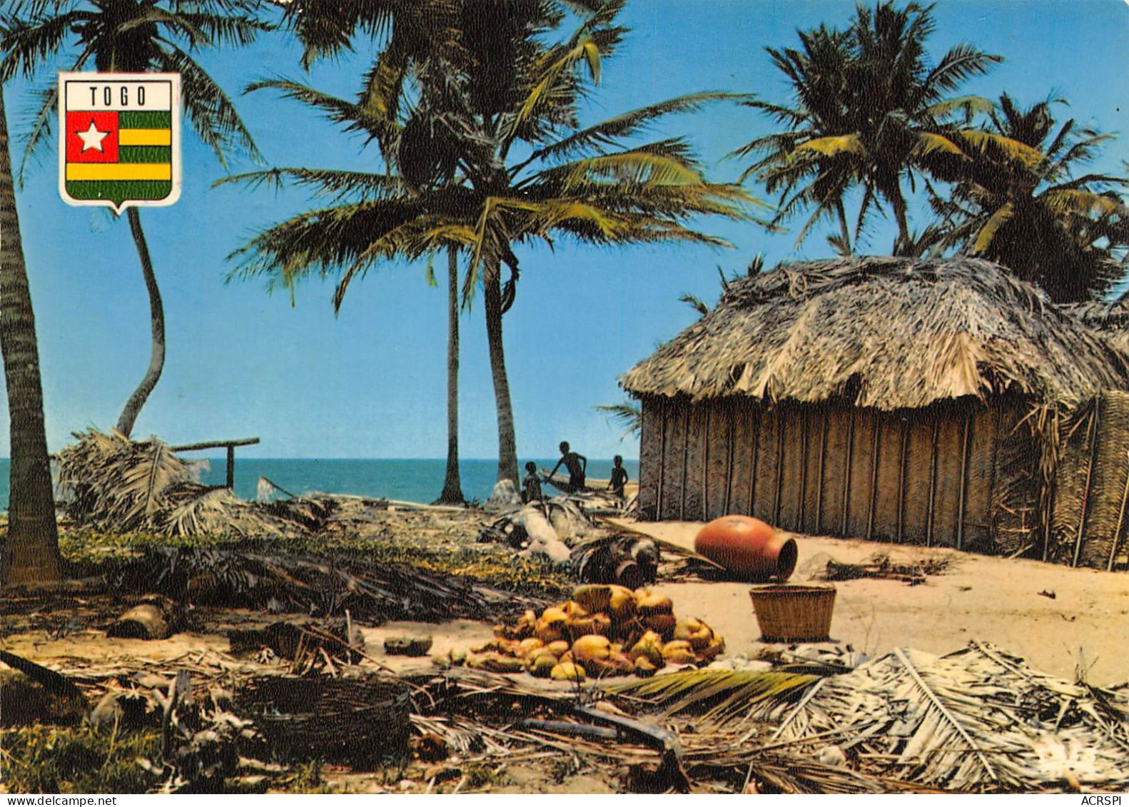 TOGO Lomé Village Au Bord De Mer éditions Iris  (Scans R/V) N° 31 \MP7103 - Togo